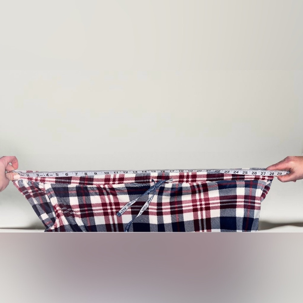 Like New Muk Luks silky velour stretch plaid pajama pants 2X - Picture 11 of 11